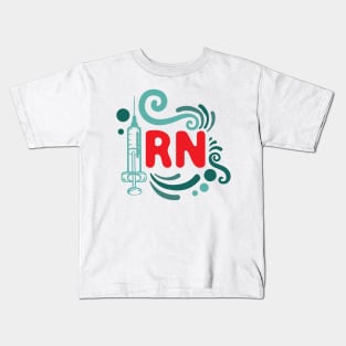 RN Registered Nurse Kids T-Shirt